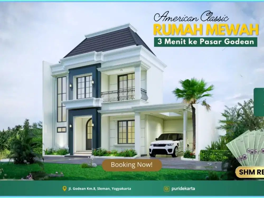 RUMAH MEWAH JOGJA JL GODEAN DEKAT RINGROAD INCLUDE KOLAM PRIBADI