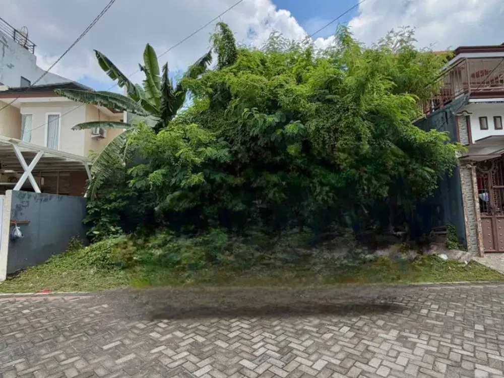 Dijual tanah kavling siap bangun klampis semolo tengah