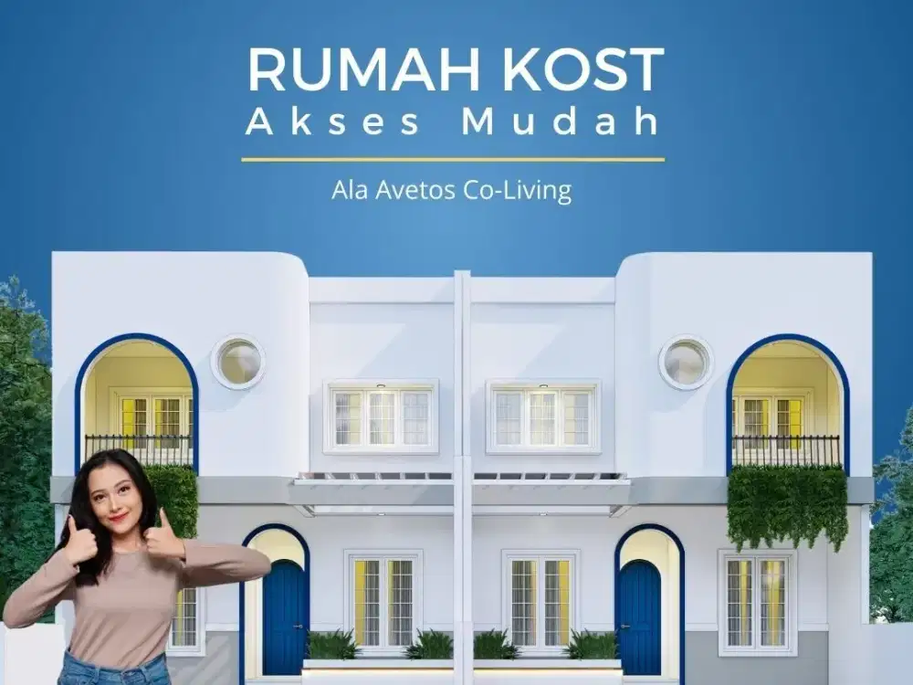 KOS CO LIVING YOGYAKARTA 2 LANTAI BONUS FULL FURNISH JL KALIURANG