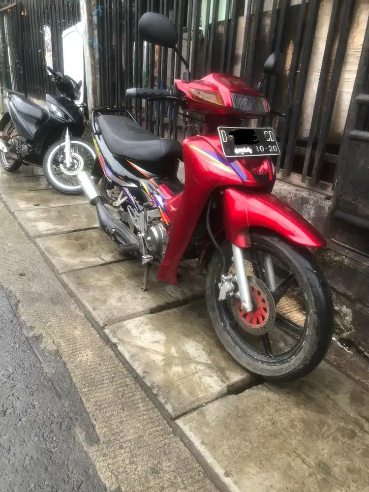 Satria Ru 2002 Merah Hitam