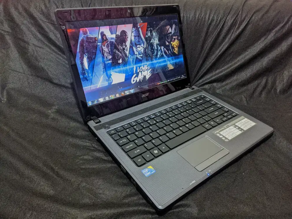 Laptop Acer core i3 ram 4GB mulus anti lemot
