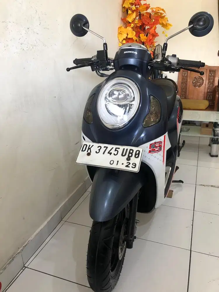 Honda Scoopy pmk.2024 Biru!!