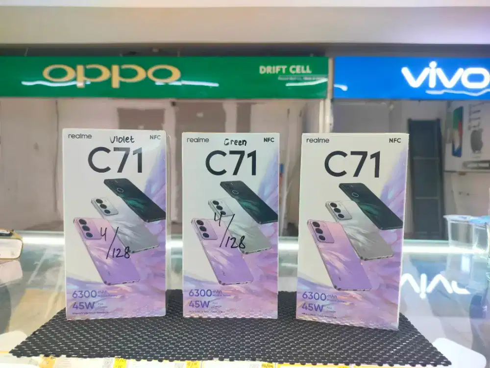 Termurah Realme C71 Ram 6+128GB New Garansi Resmi