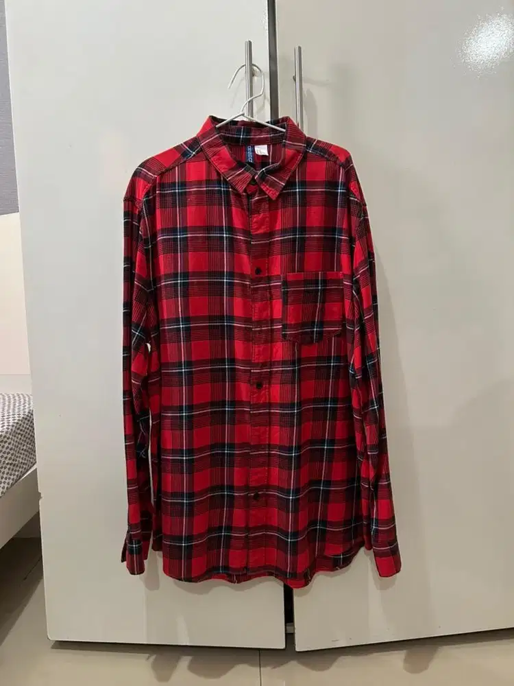 Kemeja Lengan Panjang H&M