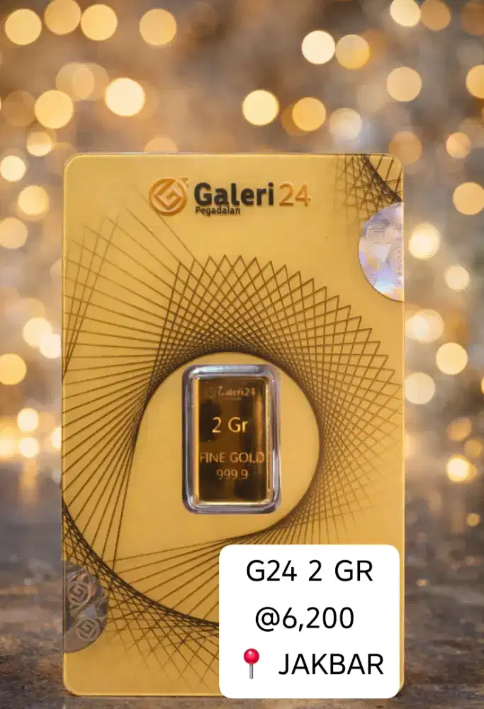Dijual logam mulia 2 gr galeri24