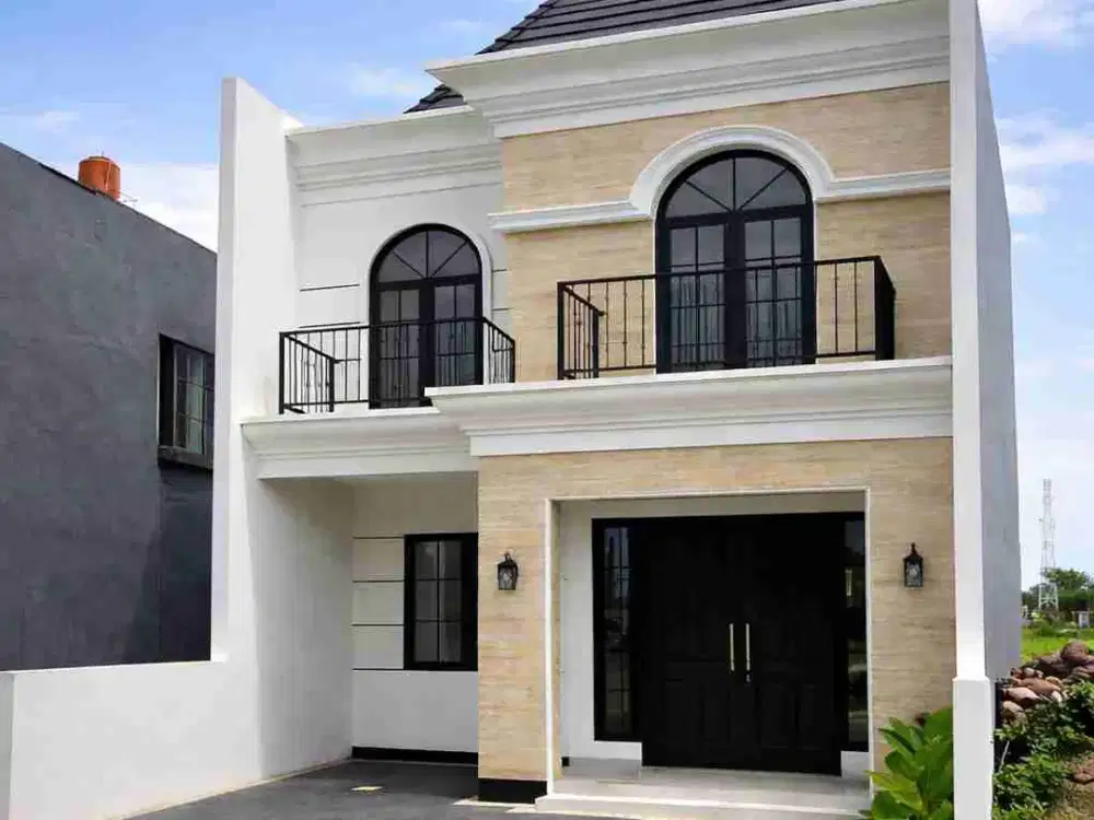 Rumah 2 Lantai Style American Modern Full Interior 550 Juta-an