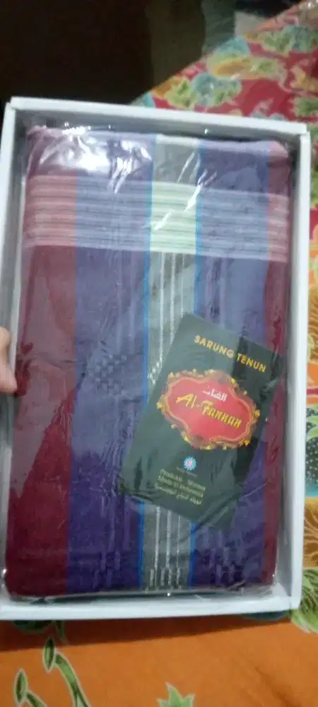 sarung tenun untuk sholat