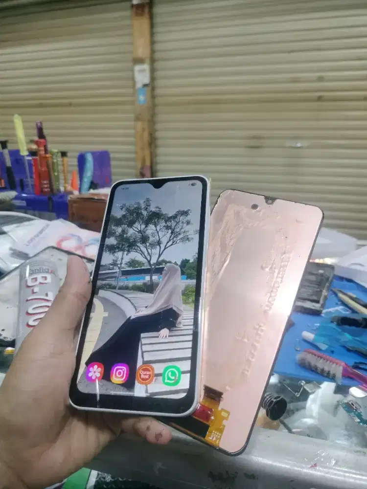 Lcd Samsung A16 ( bisa pasang kerumah)