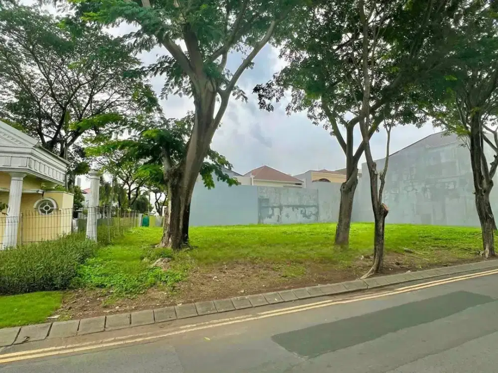 Dijual kavling luar cluster raffles garden citraland