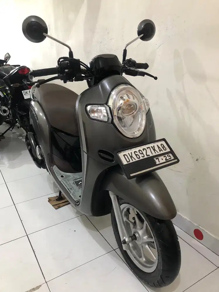 Honda Scoopy Stylish Th.2019 Hitam Coklat!!