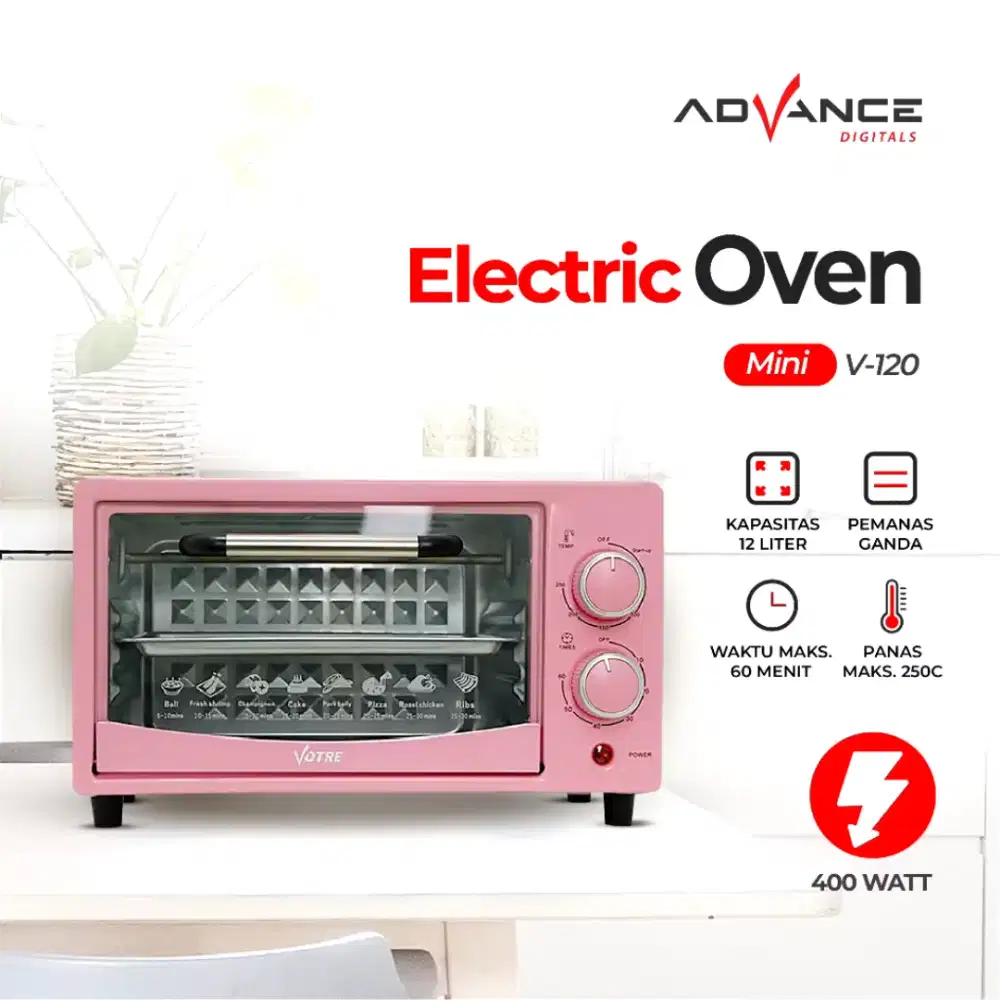 OVEN LISTRIK VOTRE V-120