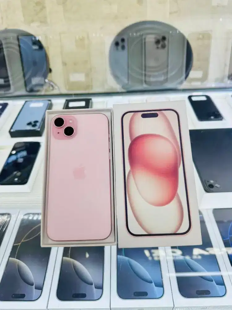 iPhone 15 Plus 128GB warna Pink iBox