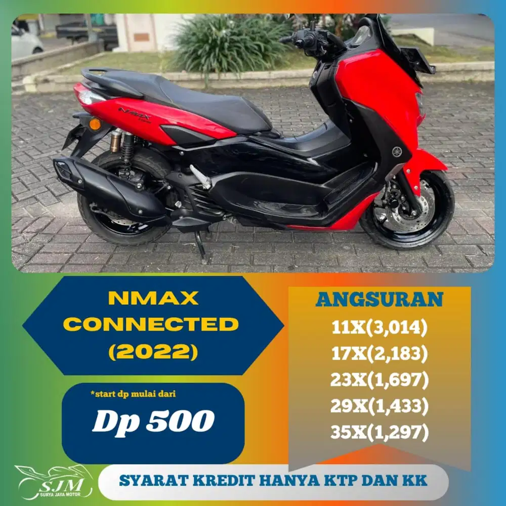 YAMAHA NMAX CONNECTED 20222 SIAP PAKAI