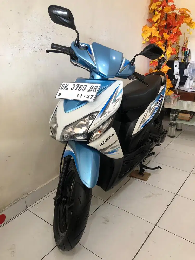 Honda Vario Cw Th.2012 putih!!