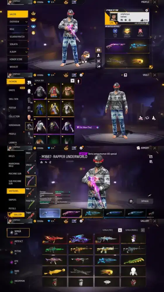 JUAL AKUN FF AMAN DAN AMANAH