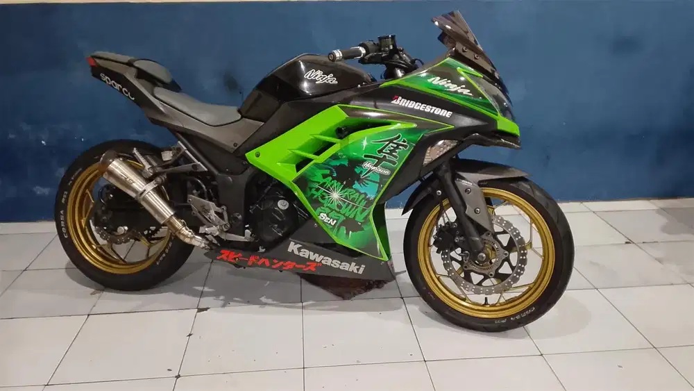 jual cepat Kawasaki ninja 250cc 2016 pajak hidup