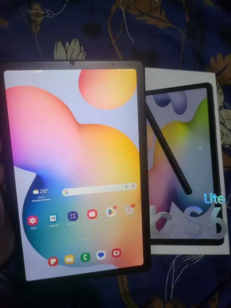 Samsung Tab s6 Lite 128GB Fullset