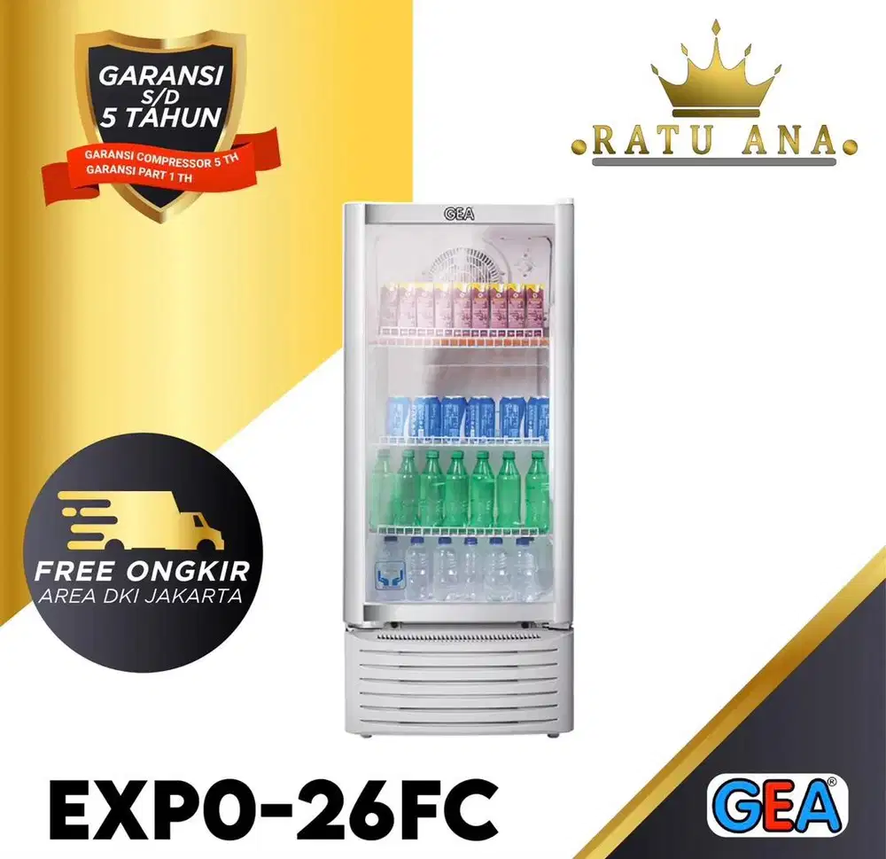 Dijual Showcase Kulkas Gea