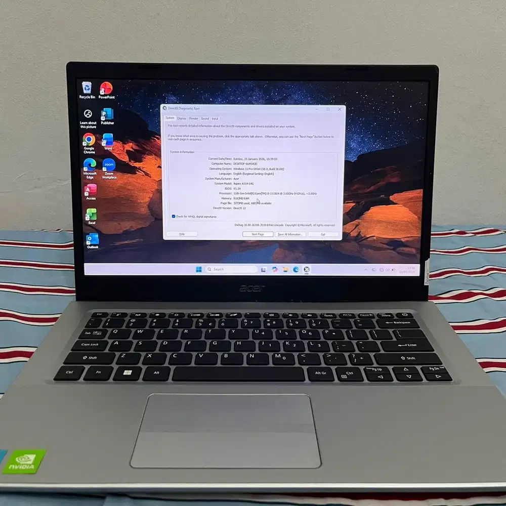 Laptop Acer Aspire A514