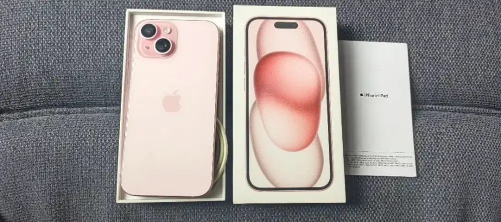 Dijual iphone 15 like new fulset