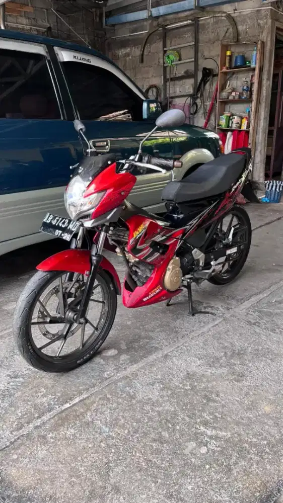 Satria F150 2011 Merah-Hitam AHO