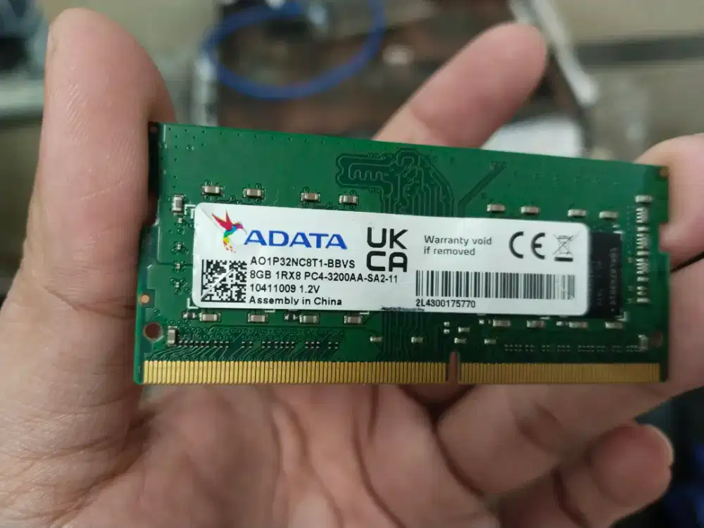 Dijual Ram Laptop/SODIM 8GB DDR4 PC 3200 COPOTAN LAPTOP asus TUF