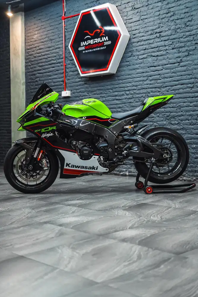 ZX10-R 2021 Green KRT Full Mods