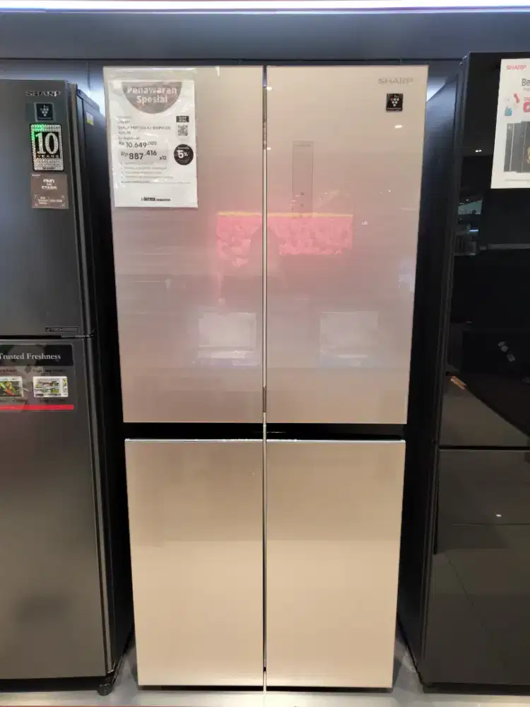 Cicilan Kulkas Sharp Side by Side 472L INVERTER