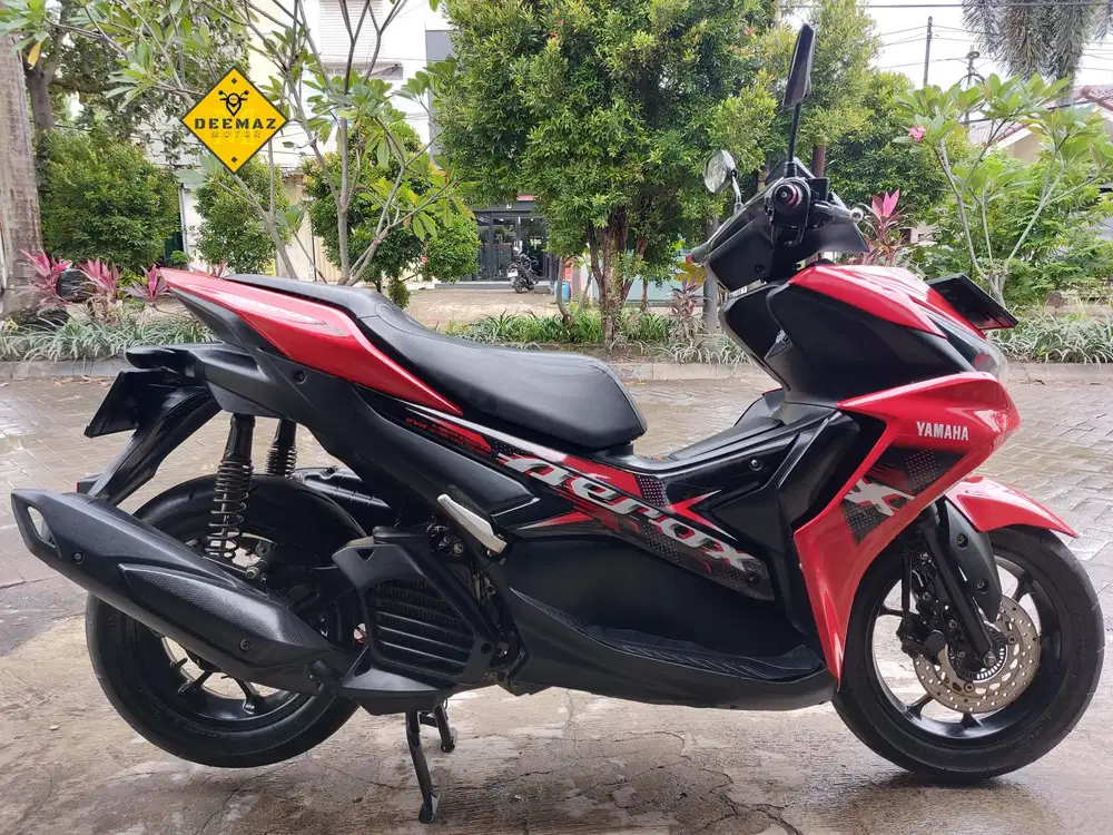 (DP 300 Rb)‼️ Yamaha Aerox Connected Merah Mulus 2022 Cash / Kredit