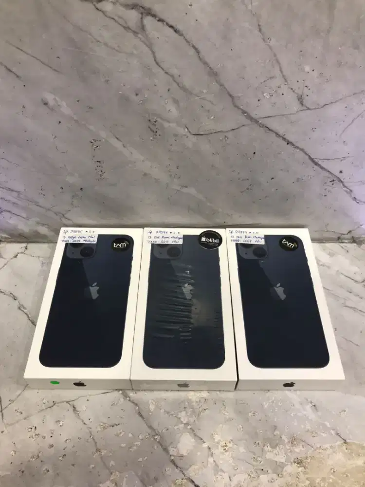 Iphone 13 128Gb Midnight New Resmi IBox