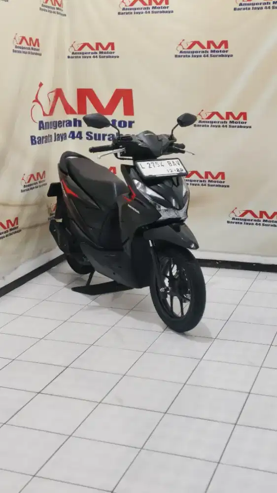 Ready Honda New Beat CBS tahun 2024 Hitam glossy