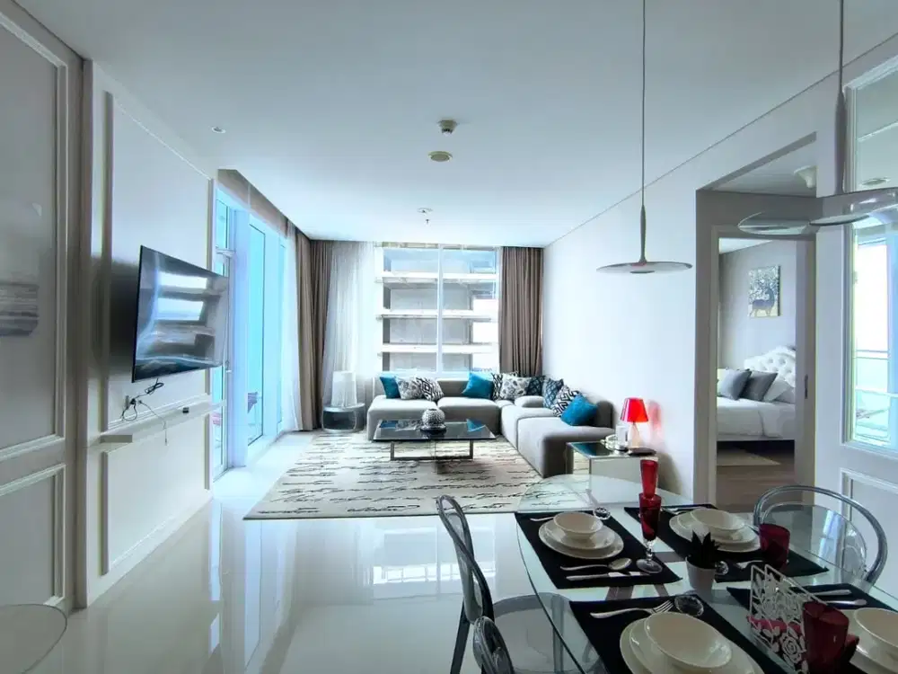 Apartemen Regatta Pantai Mutiara, 130 m², 2+1 Kamar Tidur, Furnished, High Zone