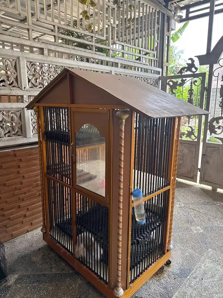 Kandang kucing kelinci premium 4 lantai