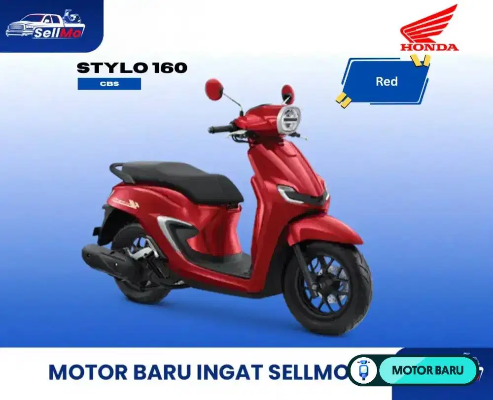 PROMO MOTOR HONDA STYLO 160 CBS STYLO 160 ABS DP MULAI 2 JT AN