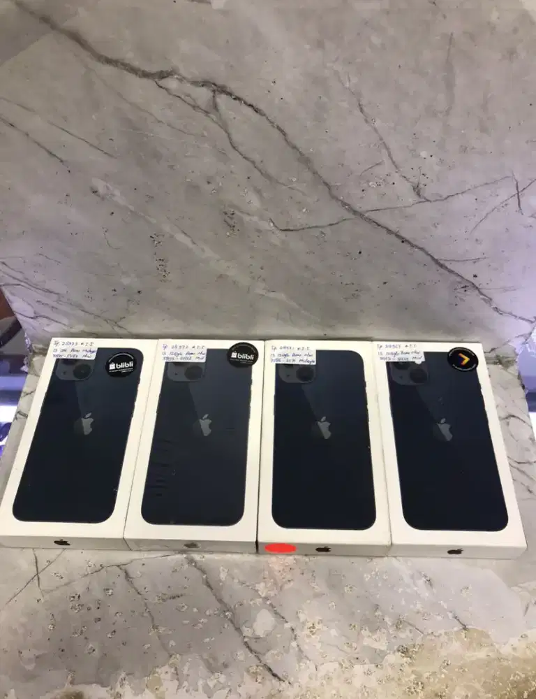iphone 13 128Gb Midnight New Resmi