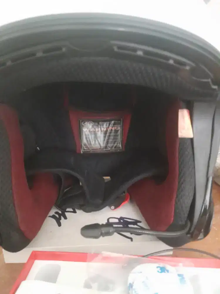 Jual helm mds dan intercrom G-max