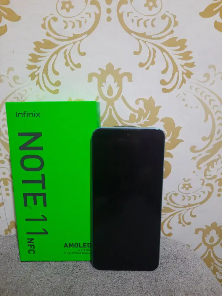 Infinix Note 11 NFC, Ram 6/128 GB, Normal Semua Fullshet Mulus