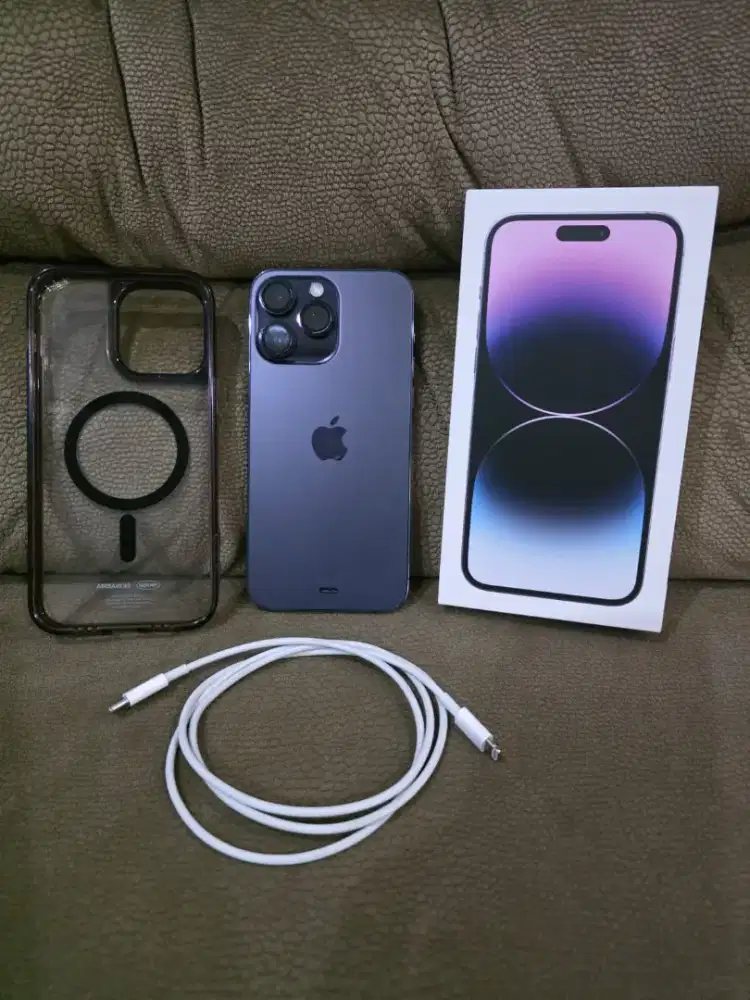 Iphone 14 Pro Max IBOX 128 GB 
Midnight blue