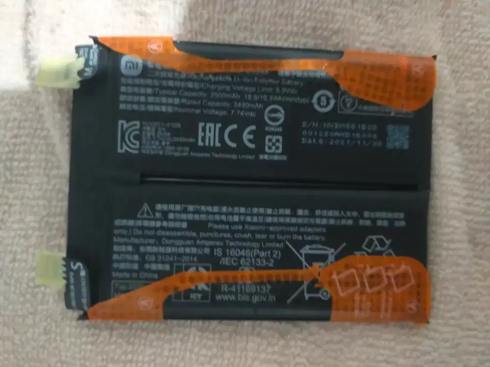 Baterai hp Xiaomi 11 t pro ori