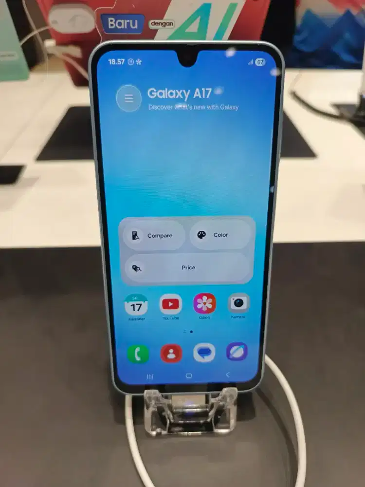 CICILAN SAMSUNG A17 BUNGA RINGAN CUKUP KTP