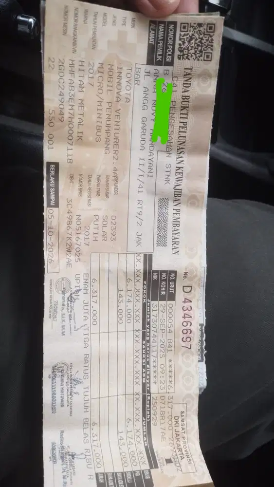 Toyota Kijang Innova 2017 Diesel