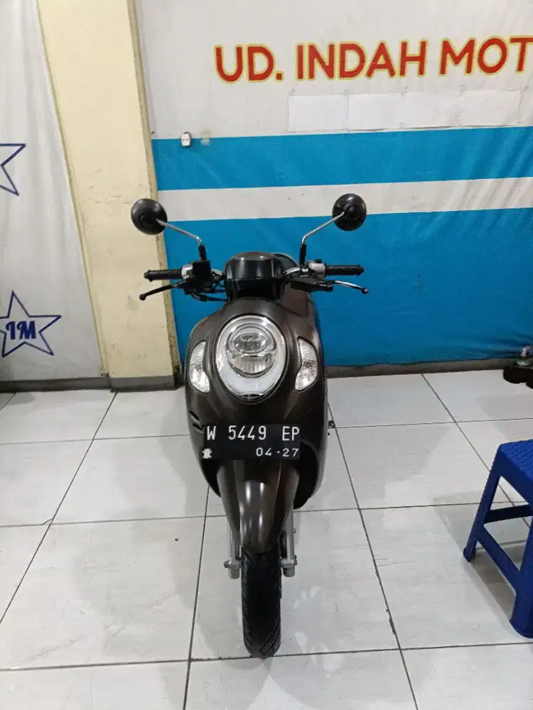 Mesin aman HONDA SCOOPY ESP STYLISH PRESTIGE KEYLLES 2022 bisa kredit