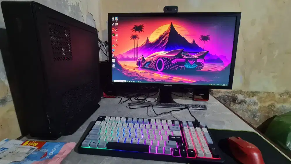 PC Gaming Intel i7 Nvidea Gigabyte RTX 3060 + Monitor 4K 28” Samsung
