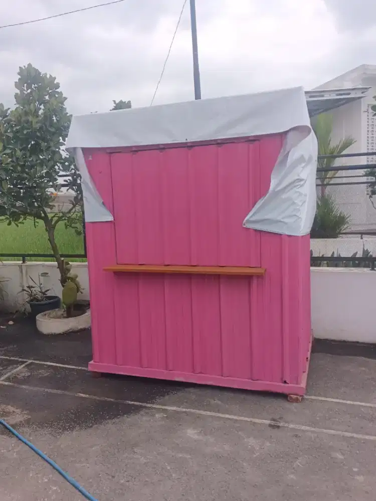 Jual Booth kontainer untuk jualan ( L 155,
P 195, T 230 )