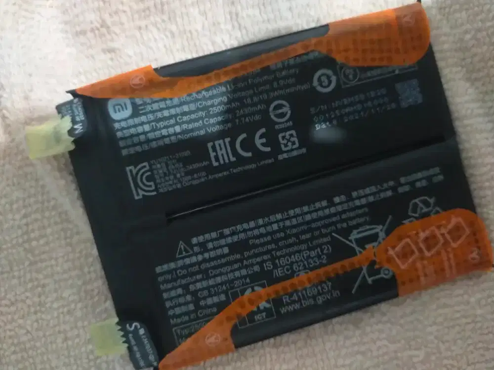 Baterai hp Xiaomi 11 t pro normal