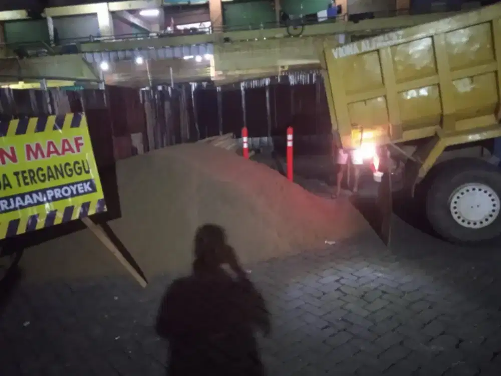 Pasir celup basecourse std abu batu berkualitas