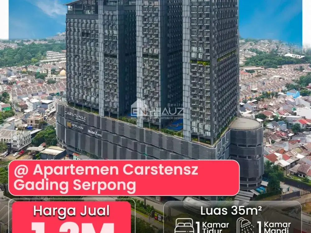(MT) DiJual Apartemen Carstensz Gading Serpong