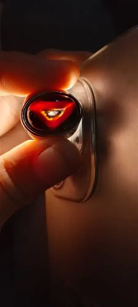 Batu akik Yaman combong tengah