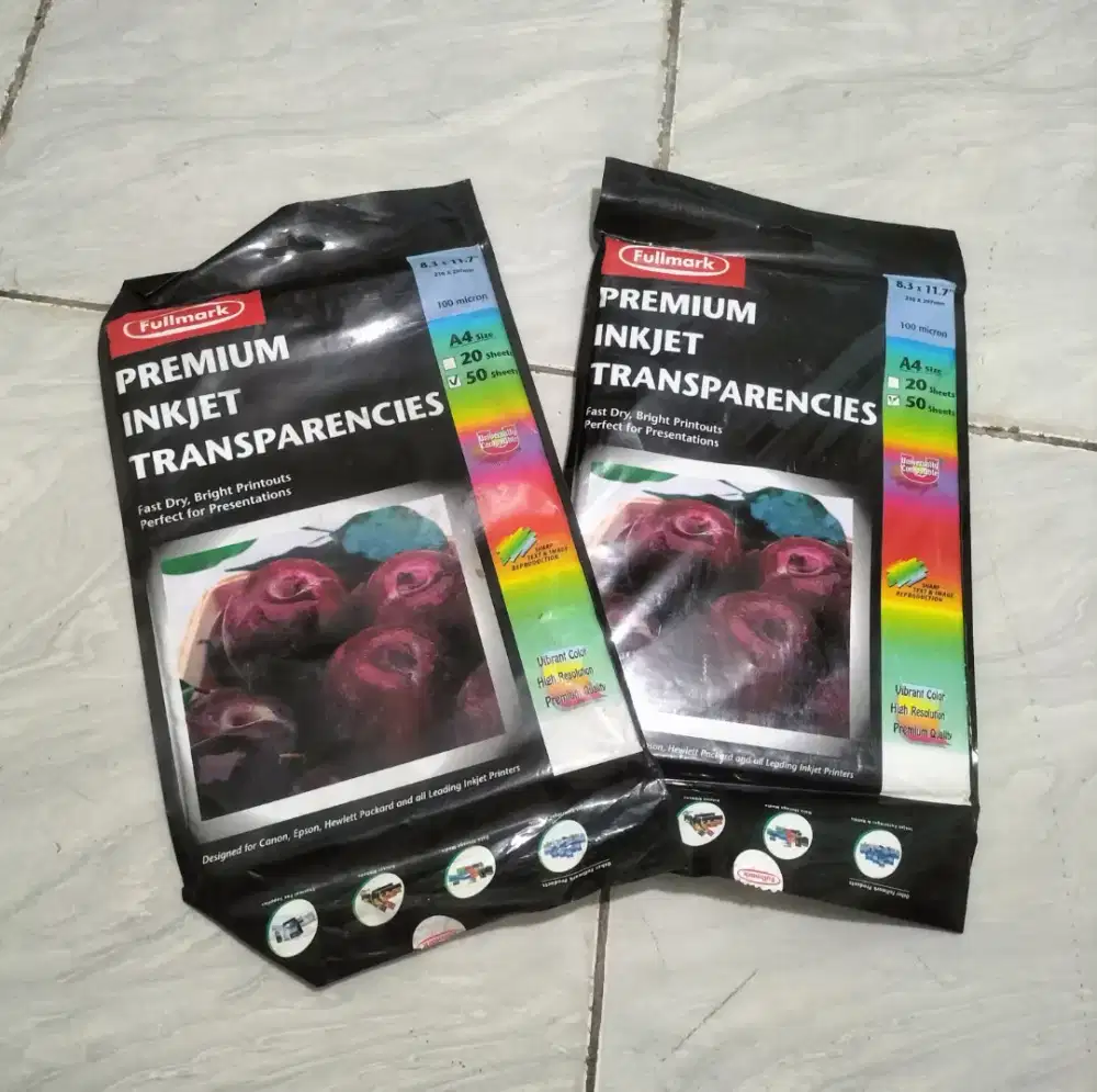 Kertas Mika Transparan Fullmark Premium size A4