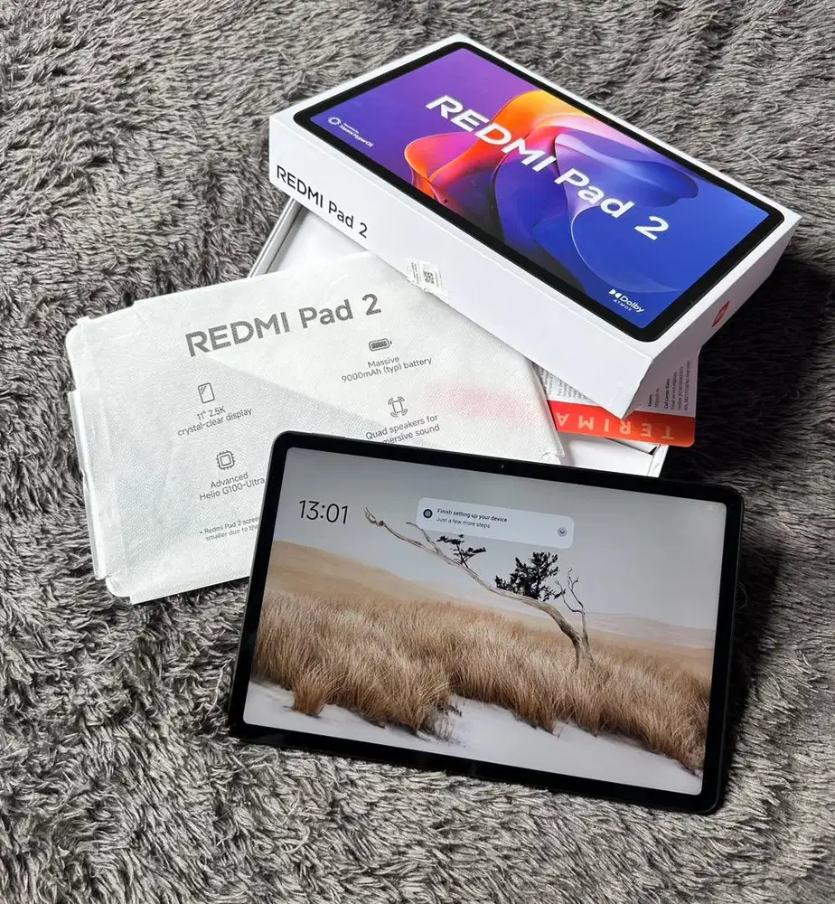 Tablet Xiaomi Redmi Pad 2 4/128GB Mulus Lengkap